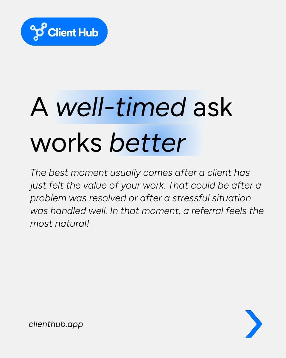 Client Hub tweet media