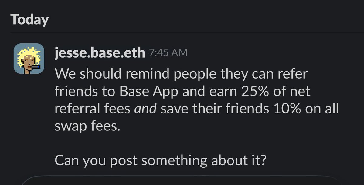 Base App tweet media
