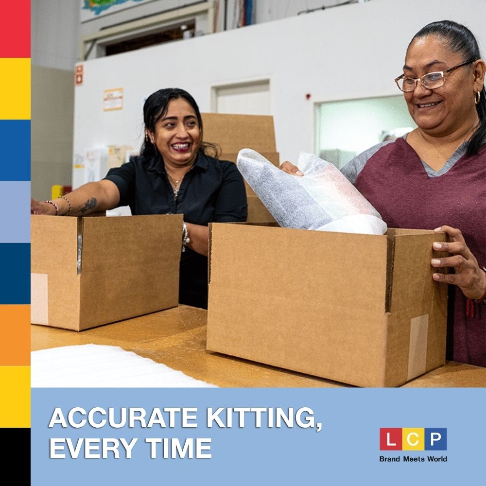 LCP_Branded's tweet photo. Need a kit for an event or a recognition program? Trust LCP’s kitting experts to ensure everything is handled with exceptional accuracy and attention to detail. Discover how we keep every kit in line with your brand standards: https://t.co/F83aK1Ff63 https://t.co/khZUvoo8L2