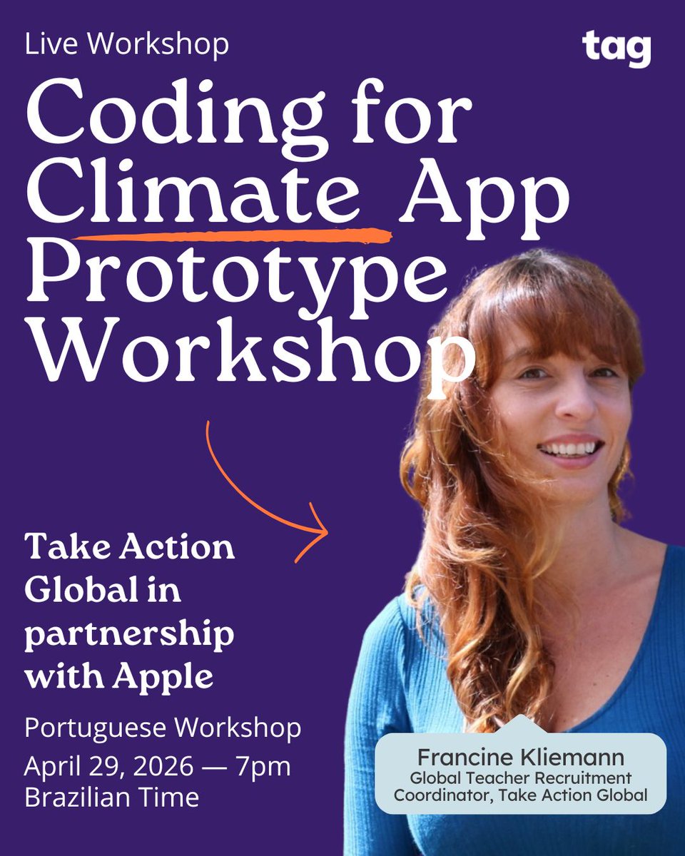 TakeActionEdu's tweet photo. Calling all teachers!

We’re hosting a FREE 1-hour workshop in partnership with Apple, where you’ll learn how to create your own app prototype using Keynote. 

No prior experience needed! https://t.co/b2Ff3aSXu3