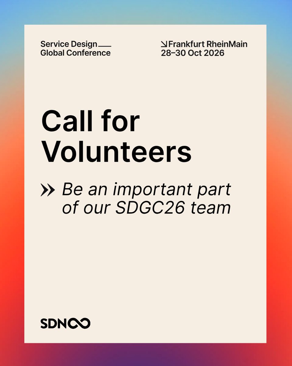 Service Design Network tweet media