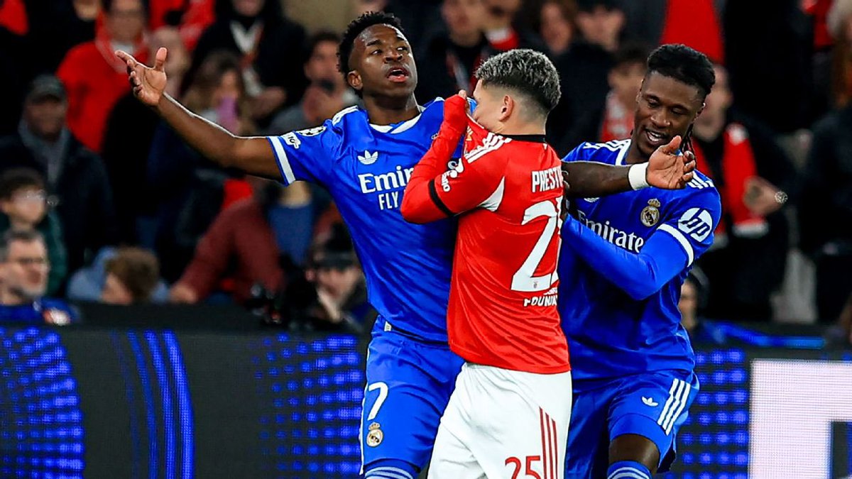 🚨 Gianluca Prestianni has been banned for six UEFA club and/or national  team games for “homophobic conduct” following a report from Vinicius Jr.  Punishment comes from the UEFA Control, Ethics and Disciplinary