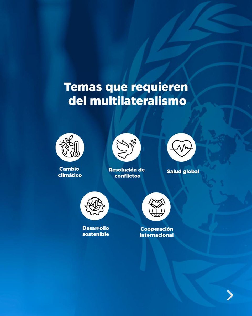 RDenChicago's tweet photo. En un mundo cada vez más interconectado, el multilateralismo y la diplomacia para la paz son esenciales para impulsar el diálogo, la cooperación y la construcción de consensos. 🌐🤝 https://t.co/xtucy5rGjb