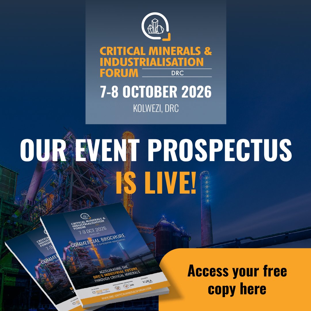 DRC_Minerals's tweet photo. DRC’s industrial evolution is here.

$5.13B in projects
Lualaba rising
Lobito Corridor transforming logistics

Join leaders at the DRC Critical Minerals Forum
📅 7–8 Oct | Kolwezi

Register your interest: : https://t.co/CZXFVTKnU1 https://t.co/dkcb6gcvIi