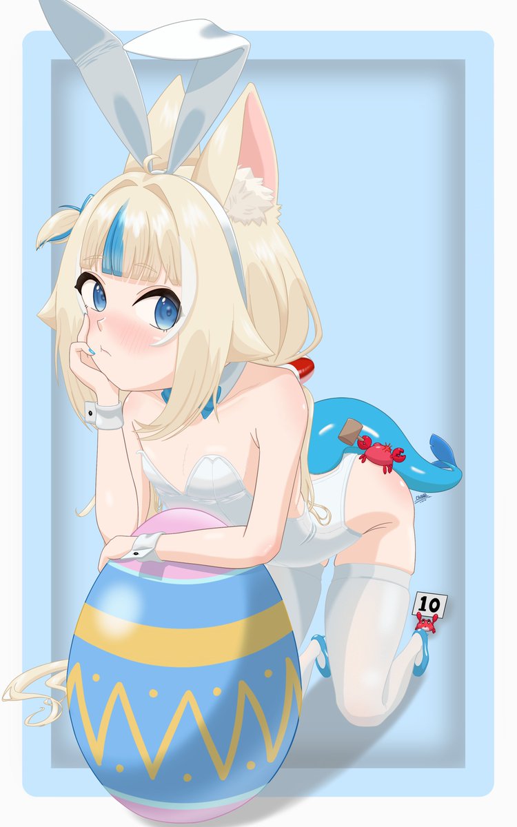 I-It's totally still Easter right.?! Have a fish.

#sabart