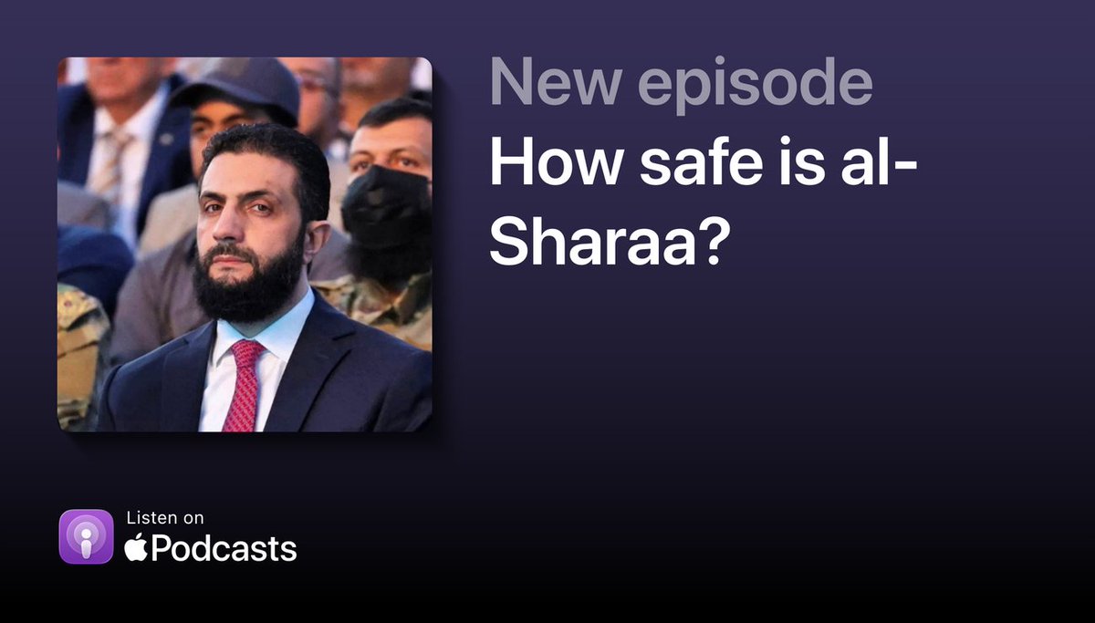 arabdigest's tweet image. 🚨OUT NOW! 🚨
From hope to hardship in #Syria. 
On this week’s episode, Malik al-Abdeh affirms rising prices, stalled reconstruction, and growing disillusionment are reshaping public sentiment. @BillLaw49 @SyriaTransition
#MENA #Geopolitics
Listen NOW! 🎧
apple.co/4e39Myc