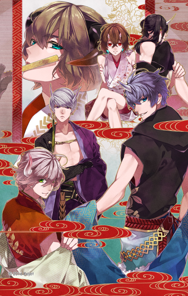 Rejet_info's tweet photo. 黄泉戀湯浴み 地獄温泉
～源泉かけ流し～
⋆⸜　10周年　⸝‍⋆

10年前の今日は
「壱の湯 清盛」
のリリース日🎉

魂を洗い清める湯屋「地獄温泉」。
閻魔大王の娘である貴女は
麗しき鬼たちの御奉仕に身も心も打ち解けて――
🎥https://t.co/mwCnITMld2

#Rejet作品発売記念日
#地獄温泉 https://t.co/pADJ1lq6dO