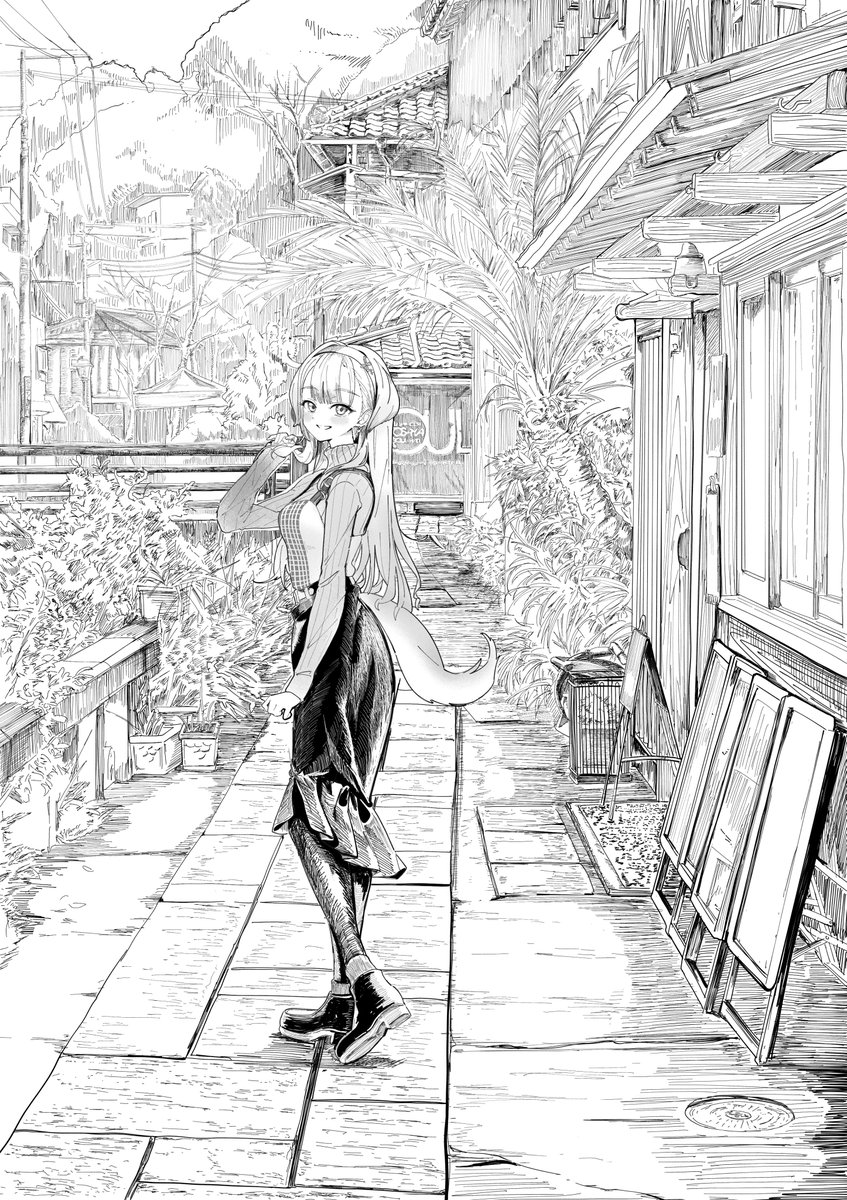 今回のにじそうさくで描いた表紙だよ 