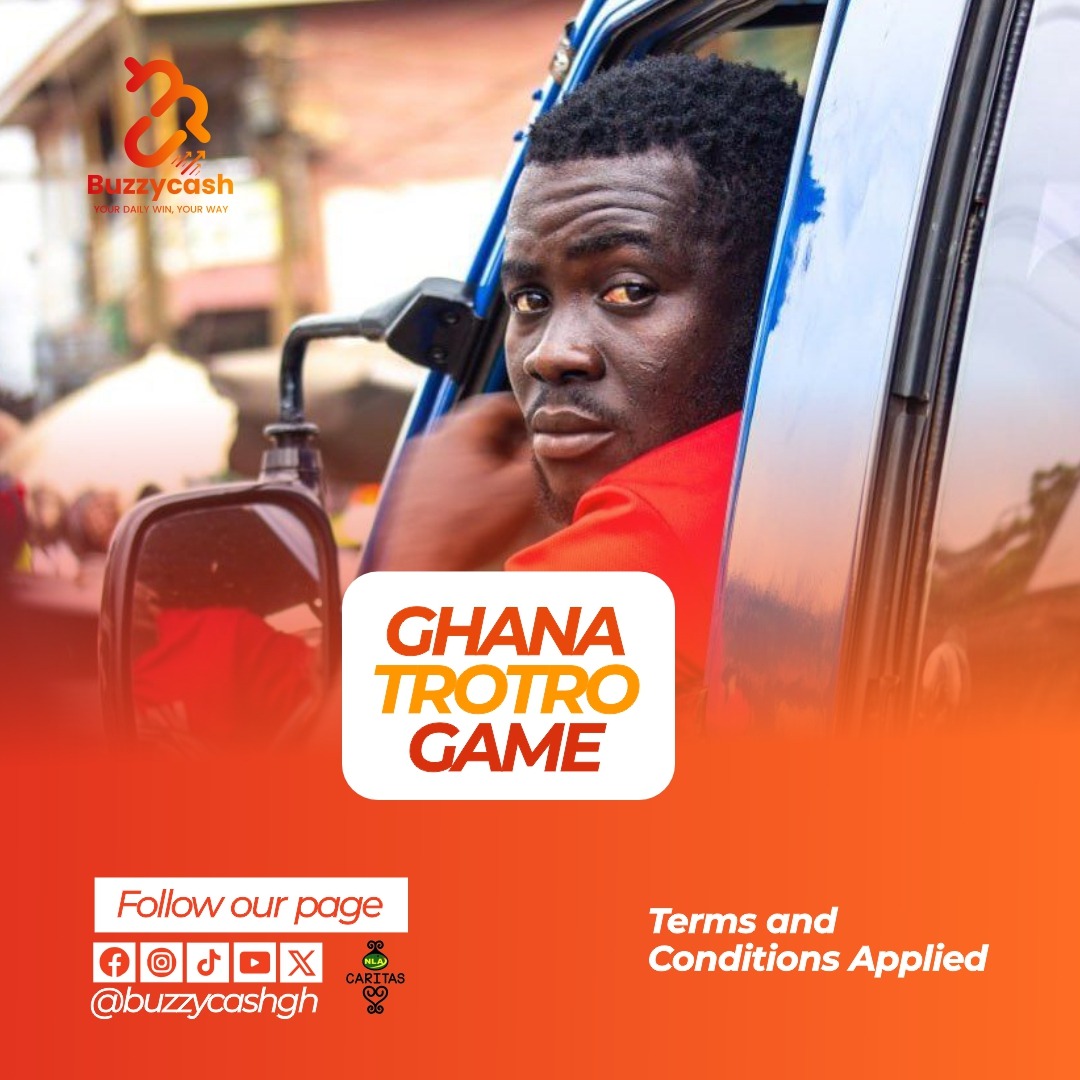 Buzzycashgh's tweet image. Trotro
Jollof
Gold Mine
Pick your game and start
Dial *245#
#BuzzyCash #MeetTheGames #PlayAndWin #Ghana #TheGatheringOn100 #CEOofFreeZones #MaryAawusi #DVLA #ghanajollofgame #goldminegame #trotrogame