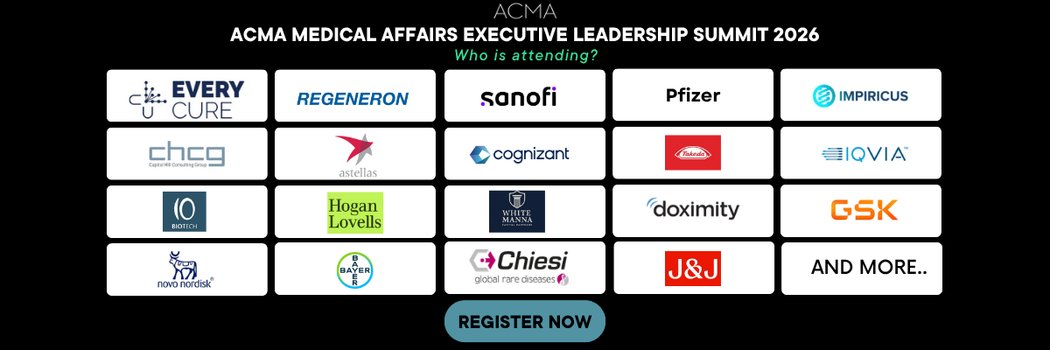 The_ACMA's tweet image. 05 days &amp;amp; 15 hours. 

Leaders from companies like Pfizer, Sanofi, Regeneron, Takeda, AstraZeneca, Astellas, and more are coming together to exchange, challenge, and align on what’s next.

 -  hubs.ly/Q04dl7vn0

#MedicalAffairs #LeadershipInAction #ACMASummit2026