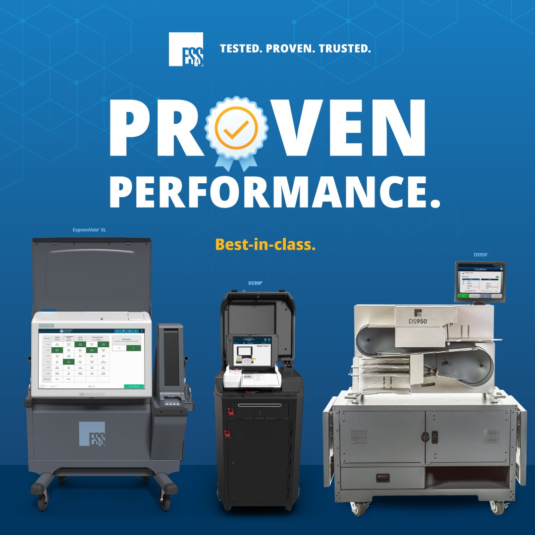 essvote's tweet photo. Innovation isn’t disruption. It’s refinement. ES&amp;S builds on what works — secure, auditable, paper-based systems backed by nearly five decades of trust. See how we innovate: https://t.co/qdLIFPU00i https://t.co/BH4Z1wLDev