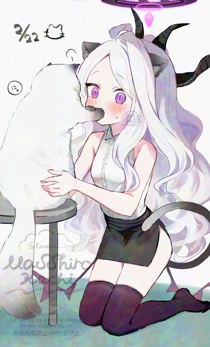 hatena___'s tweet photo. ヒナとねこシリーズ増えてきた🐾 https://t.co/ZqXFSJ8ToM