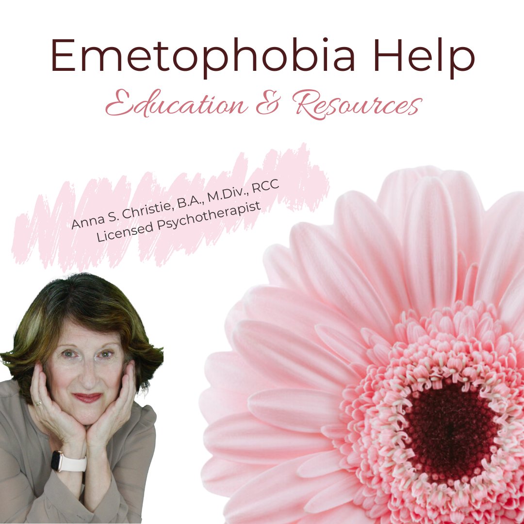 EmetHelp's tweet photo. #Emetophobia, the #FearOfVomiting is a common phobia associated with OCD. It is highly treatable. Emetophobia specialist, #AnnaChristie, shares free information, a therapist list, and blog. https://t.co/XO80RzCr8V https://t.co/h9p5vsc4C4