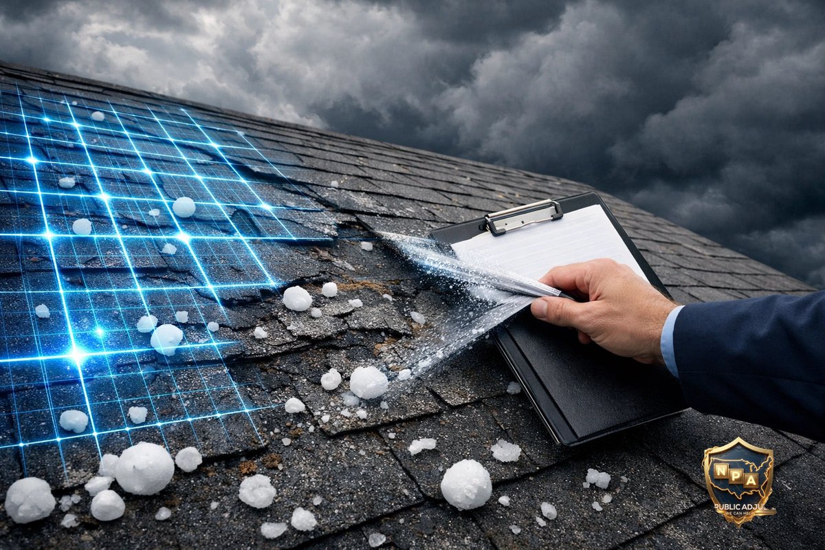 PublicadjFl's tweet image. Is your hail claim denied by an algorithm? 🤖 Carriers use AI Hail Mapping to sideline valid claims. At NPA Adjusting, we use boots-on-the-ground evidence to override flawed models. Don't let tech eat your profit. 🏠🔨 #NPAAdjusting #PublicAdjuster #InsuranceClaims