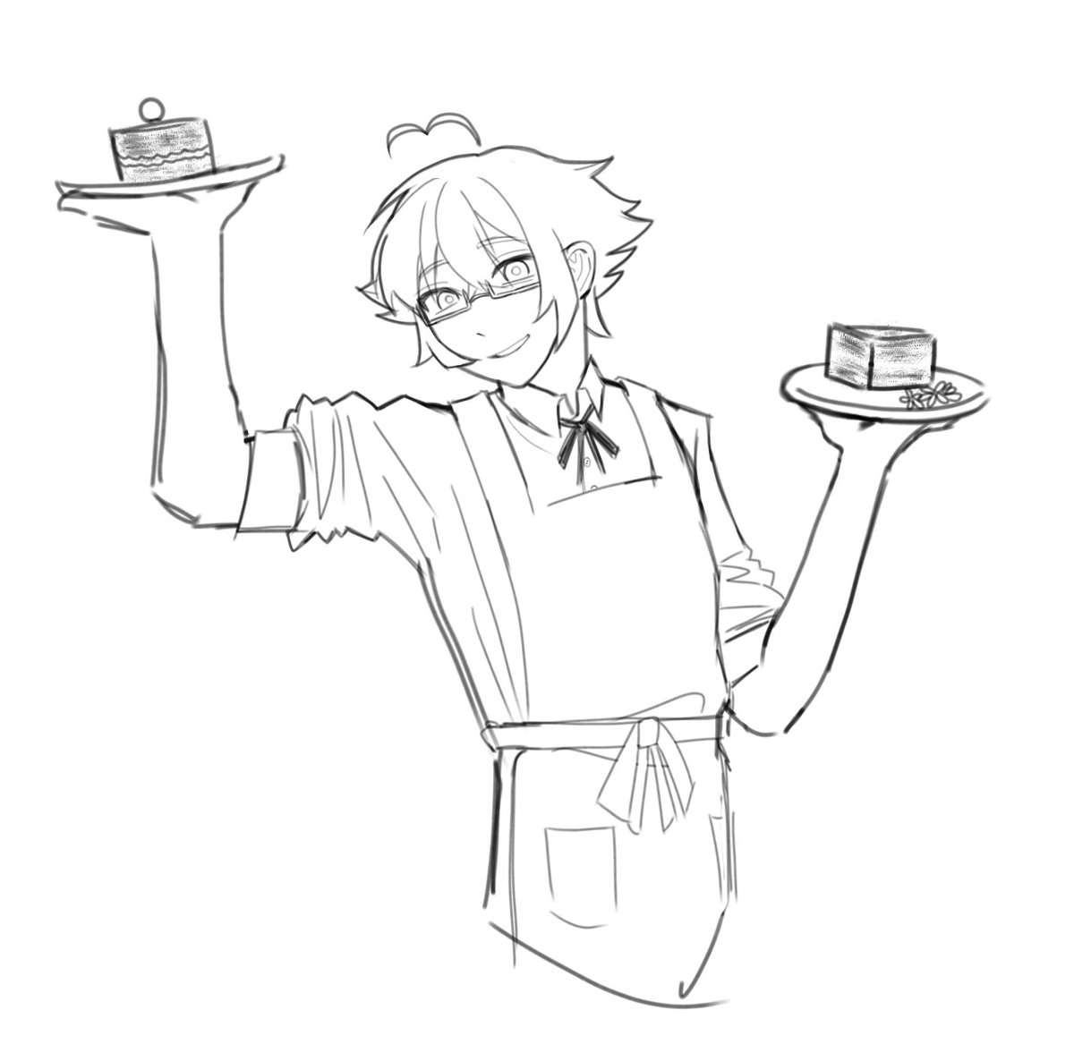 BarelySunnyy's tweet image. No hetalia today sorry 
I might color this idk #oc