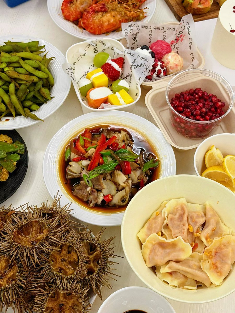 michelle_yu99's tweet image. 周末宜小聚❤️ #chineselife #chinesefood