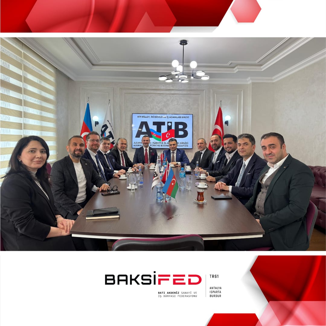 Baksifed's tweet photo. Bakü temaslarımız kapsamında önemli ziyaretlerimize bir yenisini daha ekledik 

BAKSİFED Başkanımız Mustafa Cengiz ve beraberindeki heyet ile birlikte, Azerbaycan-Türkiye İş Adamları Birliği Yönetim Kurulu Başkanı Sayın Mürsel Rüstemov’u ve yönetim kurulunu  ziyaret ettik. https://t.co/tDHYSWgQuz