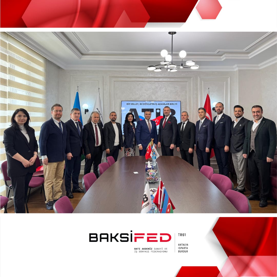 Baksifed's tweet photo. Bakü temaslarımız kapsamında önemli ziyaretlerimize bir yenisini daha ekledik 

BAKSİFED Başkanımız Mustafa Cengiz ve beraberindeki heyet ile birlikte, Azerbaycan-Türkiye İş Adamları Birliği Yönetim Kurulu Başkanı Sayın Mürsel Rüstemov’u ve yönetim kurulunu  ziyaret ettik. https://t.co/tDHYSWgQuz