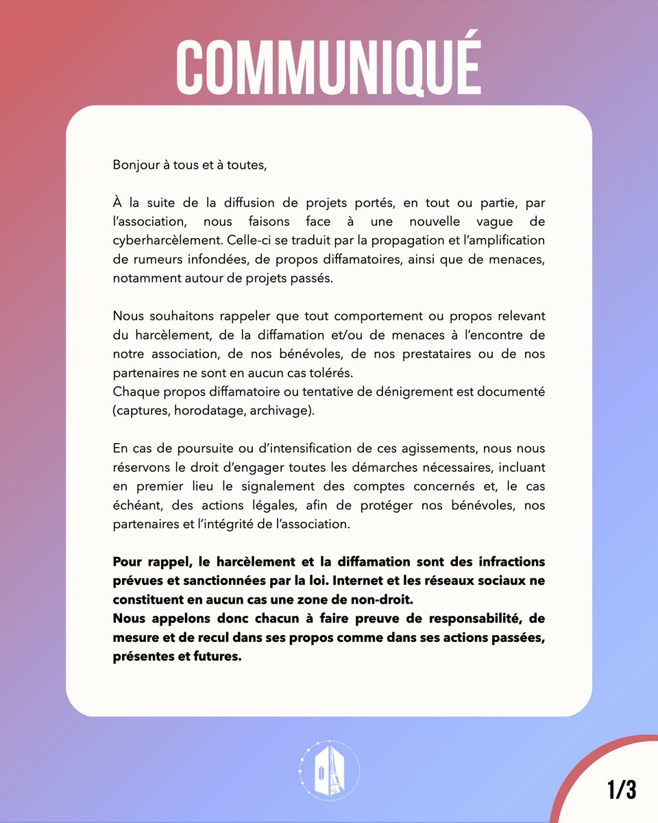 BTSFRANCE_'s tweet photo. COMMUNIQUÉ | BTS FRANCE

L'équipe de BTS France a souhaité s'exprimer sur les dernières rumeurs qui se sont répandues à la suite de l'annonce des projets pour les concerts.

Merci de lire ce communiqué attentivement.

Les précisions concernant la cagnotte intéressée sont disponibles sur notre compte HelloAsso
🔗 https://t.co/wCizSgPfOG