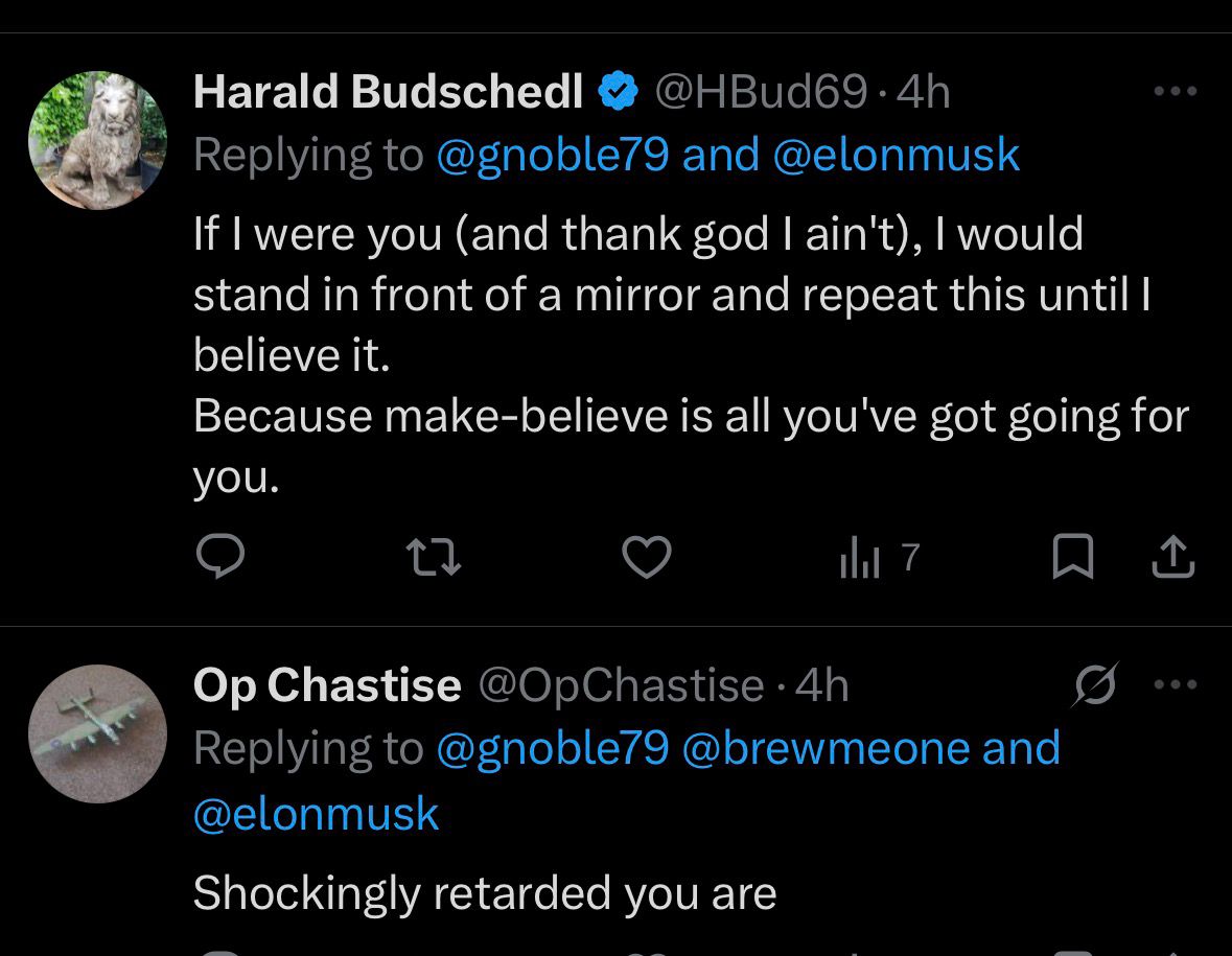 More than 800 comments.

Plenty of people agreeing and bringing up even more points.

But look at the ones disagreeing.

Not one argument. Not one number. Not one counter-thesis.

Just insults and recycled claims I literally debunk in the post.

That's the entire case for Tesla