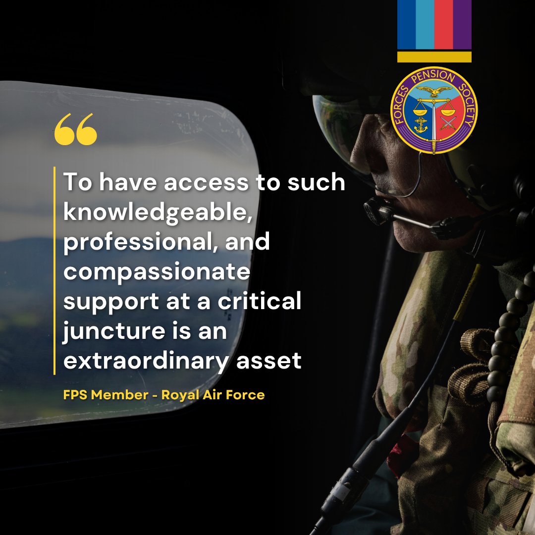 Forces Pension Society tweet media