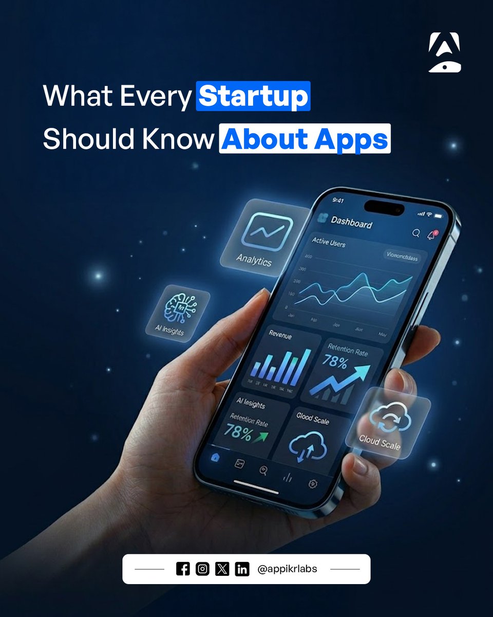 AppikrLabs's tweet image. Start simple. Scale smart. 🚀
An app isn’t just code — it’s your startup’s growth engine 
MVP first, focus on UX, and don’t overcomplicate what should convert

 #Startups #AppDevelopment