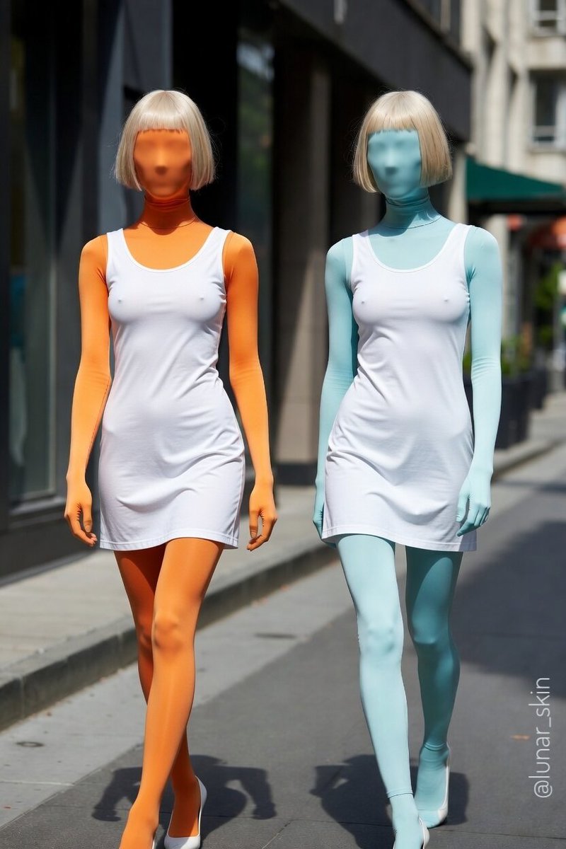 lunar_skin's tweet photo. 🌙
お友だちとペアルックでお散歩してきました。
#ZENTAI #全身タイツ #bodysuit https://t.co/1HYVGbCcEr