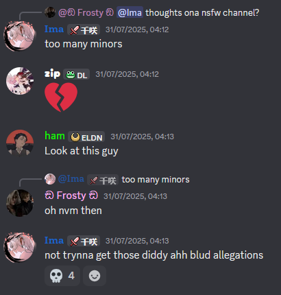 The Endmin bangs them all! tweet media