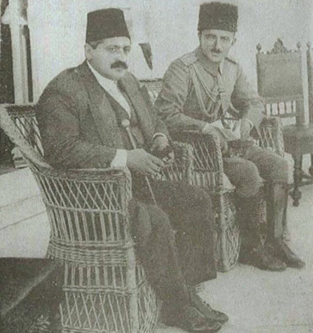 Türk yurdunu ermeni mikrobundan arındıran Şehid-i Âlâ Enver paşamızı ve büyük şehit Talât paşamızı minnet ve rahmetle anıyorum
