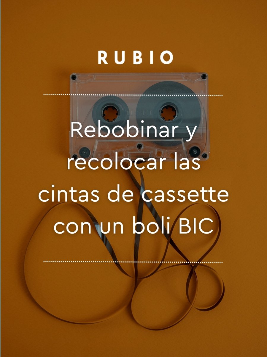 cuadernosrubio's tweet image. Eso era paciencia e ingeniería punta. 💪🏼 Además, había que etiquetar con pegatinas para saber cuál era la cara A y la B. 

Lo difícil era cuando se salía una cinta de VHS. ¿Te pasó alguna vez? ¿Cómo lo solucionaste? 😳

#cuadernosrubio #nostalgia #millennials #años90 #tecnologia