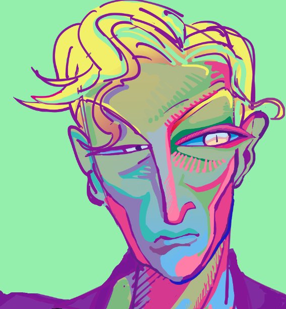 Kira WIP based off his early manga appearance I really like how skinny he looks there, idk when I'll finish it could be tomorrow or could next year lol