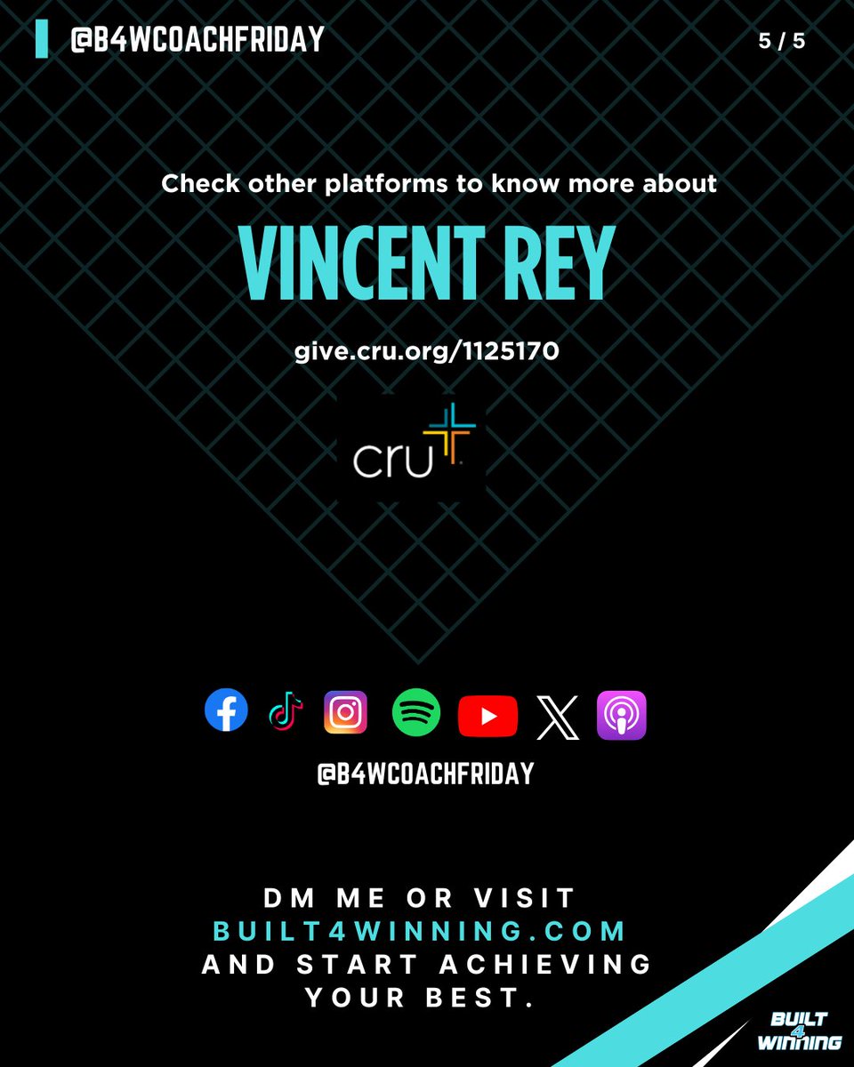 CoachJeffFriday's tweet photo. Former NFL linebacker Vincent Rey shares his powerful journey from undrafted free agent to a 9 year career!

Full episode will be released on Friday, April 24, 2026, at 5 PM EDT.

https://t.co/v8JkmM44OW https://t.co/kD364WgNWR