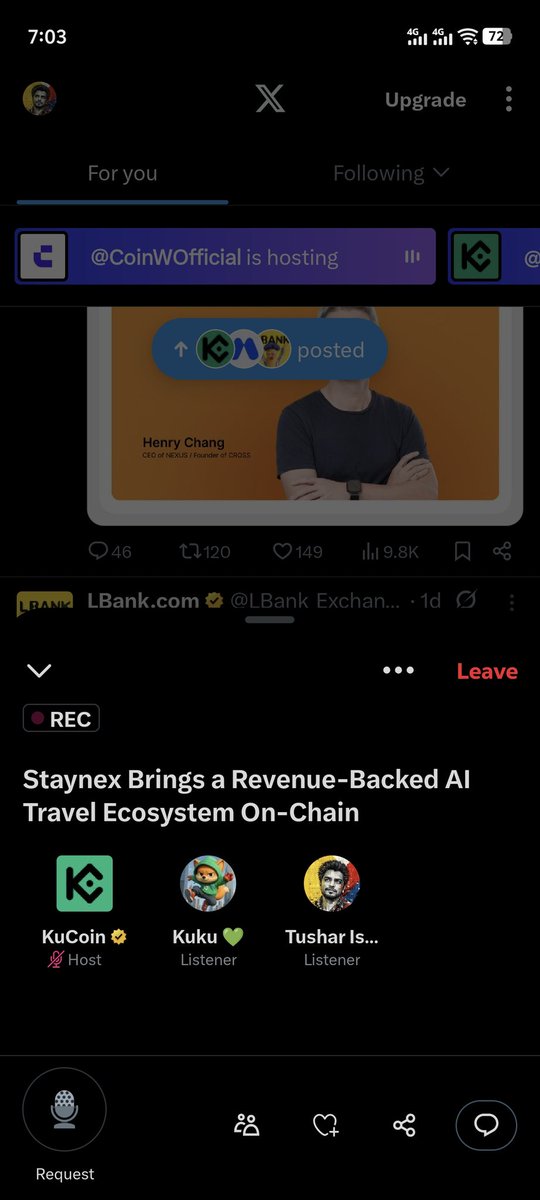 TusharIshraf's tweet photo. @kucoincom Amazing space ❤️ https://t.co/GViNjx4tsQ