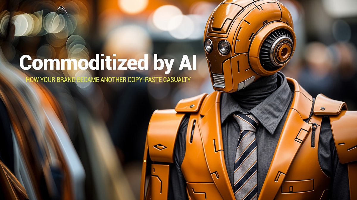 LeoAdman's tweet image. Leo's #DailyMarketingTip -Everybody’s excited about AI. But be careful about its potential to commoditize your business. It’s time to craft a marketing strategy designed to create exceptionalism for you in the minds of clients/customers to answer the question, “What do I need you