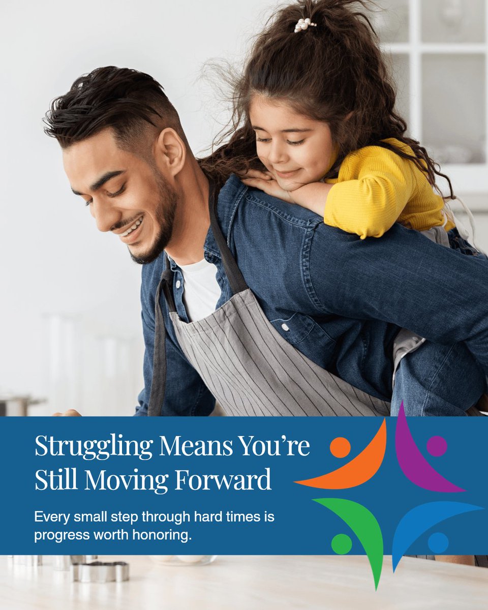 AlleghenyFamily's tweet photo. Struggling doesn't mean you're failing. It means you're facing something hard—and that's okay. Every step forward, no matter how small, counts.

Join a community that understands and supports you. https://t.co/rAQal8ZQhB https://t.co/IssO9EieQT