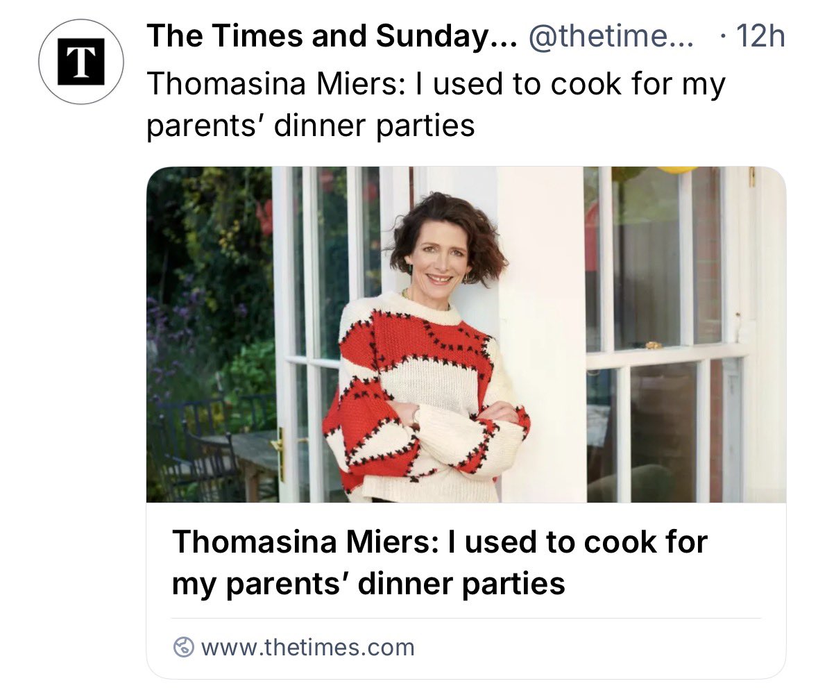 WaterlooSunset's tweet photo. β€οΈ@HBW_LeedsCastle - Nothing unusual in this news story for our household. @LorcanBonser has been cooking up a storm for #TeamBW Dinner Parties for years! https://t.co/9IwMVy6YDM
