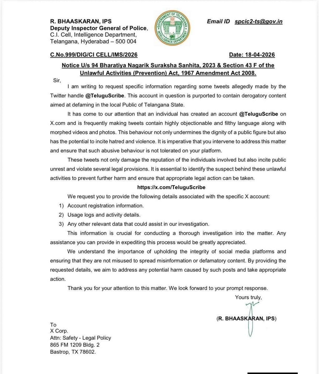 Veldandi Sadanandam tweet media