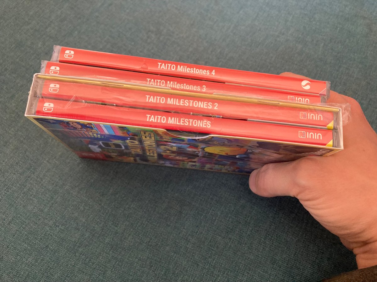 Ziusun's tweet photo. @clearrivergames @TaitoCorp Thank you for helping me to further treat my collection-on-cartridge-itch 👾🎮📺 https://t.co/V3VyqdZ6NE