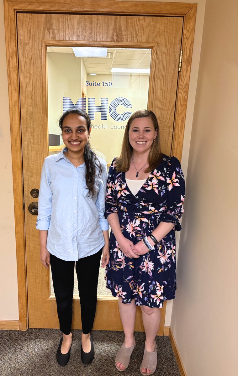 MIHealthCouncil's tweet photo. We had the opportunity to host a University of Michigan student for a job shadowing experience focused on healthcare workforce research. Spending the day alongside our Director of Research helped provide insight into a unique and impactful career! https://t.co/VFbuS0iFny