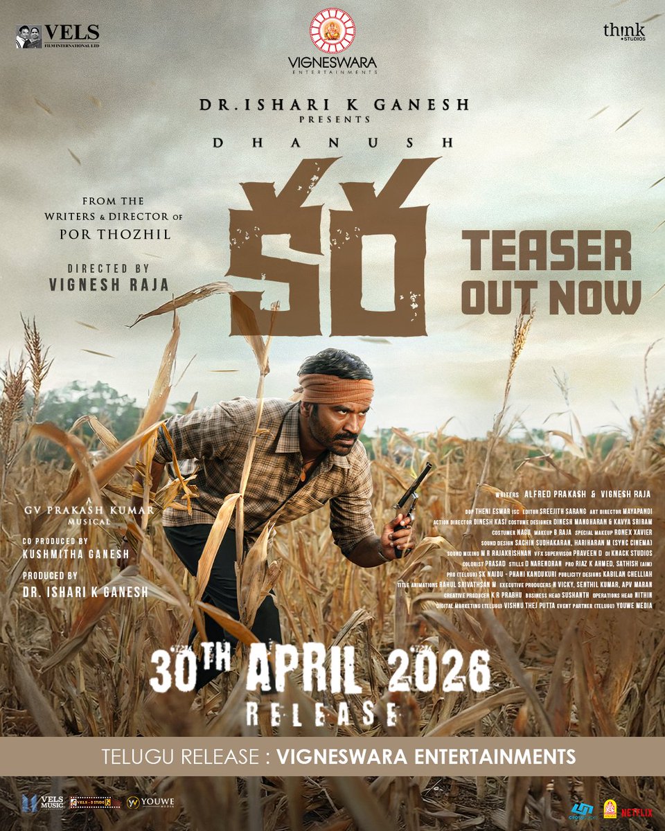 CrossClicksOffl's tweet photo. Kara Swamy arrives in full force! ❤️‍🔥
To reclaim his life, love &amp; pride

#Kara Telugu Teaser Out Now💥
▶️ https://t.co/LTqSxVnUvy

#KaraTelugu Release by @VigneswaraEnt

#KaraFromApril30 #కర https://t.co/Zel4oeY3Ng