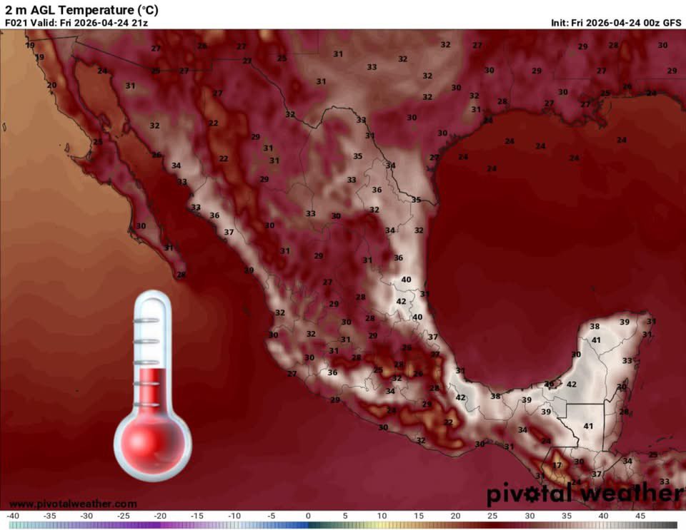 🍁🌧️Meteorología México🥶❄️ tweet media