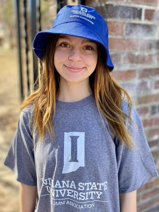 Indstatealumni's tweet photo. 🎩 Bucket Hat Alert, Sycamores!

💙TODAY is the last day for the bucket hat promo.  
💙JOIN TODAY as a NEW member of the Indiana State University Alumni Association and you will receive a FREE bucket hat! 
💙Join at https://t.co/SNjJUO4OGm. https://t.co/23hdq769l3