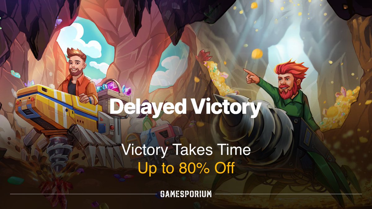 gamesporium's tweet image. 🔥 Delayed Victory Flash Sale Is Live on Gamesporium
Up to 80% OFF on Delayed Victory titles

👉 Explore the sale: gamesporium.com/collections/de… 

#DelayedVictory #FlashSale #StrategyGames #PCGaming #Gamesporium #Sale