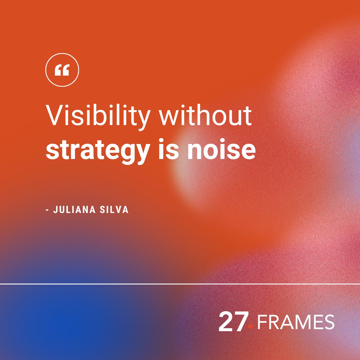 27Frames_za's tweet photo. Media isn’t just about reach — it’s about positioning. The brands that lead aren’t the most visible, but the most intentional.
#MediaStrategy #BrandPositioning #27Frames https://t.co/hpf3i3tgDv
