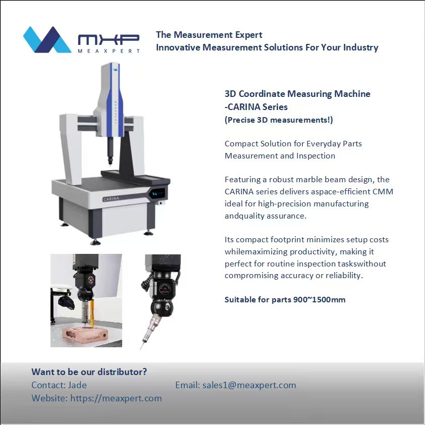 jadedong36's tweet photo. MXP Coordinate Measuring Machine-CARINA Series
pls email to Jade: sales1@meaxpert.com
#Meaxpert #VMM #CMM
#precisionmachinery #zeiss #hexagon #mitutoyo #renishaw #metrology #reverseengineering #precisionmachining #measuringinstruments #coordinatemeasuringmachine https://t.co/l9LRUov2rP