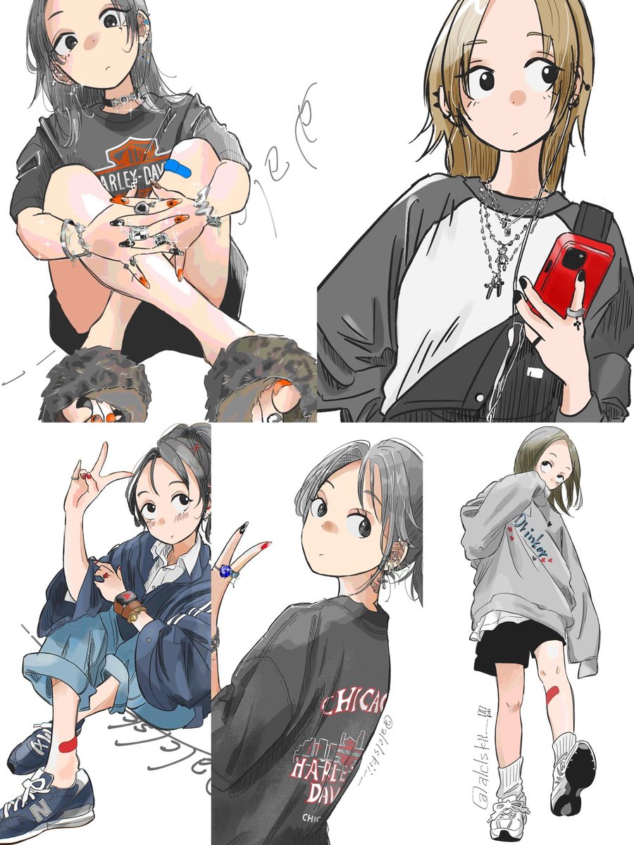 #このタグを見た人はめっちゃ可愛い女の子を貼って

最近描いた子たち！