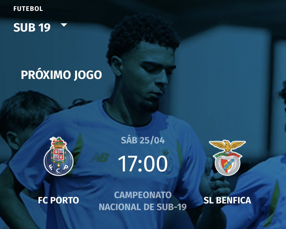 Amanhã , portistas, vamos encher o Estádio do Pedroso num jogo que nos pode garantir já o título de Campeão Nacional? <a href="/FCPorto/">FC Porto</a> #sub19