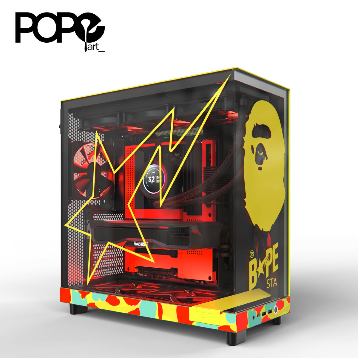 POPeART_'s tweet image. Adding @BAPEOFFICIAL  @NZXT to the POPeART  #fanart club #pc #collection we love our custom #ᴘᴄɢᴀᴍɪɴɢ and will go great with the POPeART ULTPRO PC #gaming #controller @nzxtfr @nzxt_de @nzxtspain @nzxtjapan @nzxt_johnny