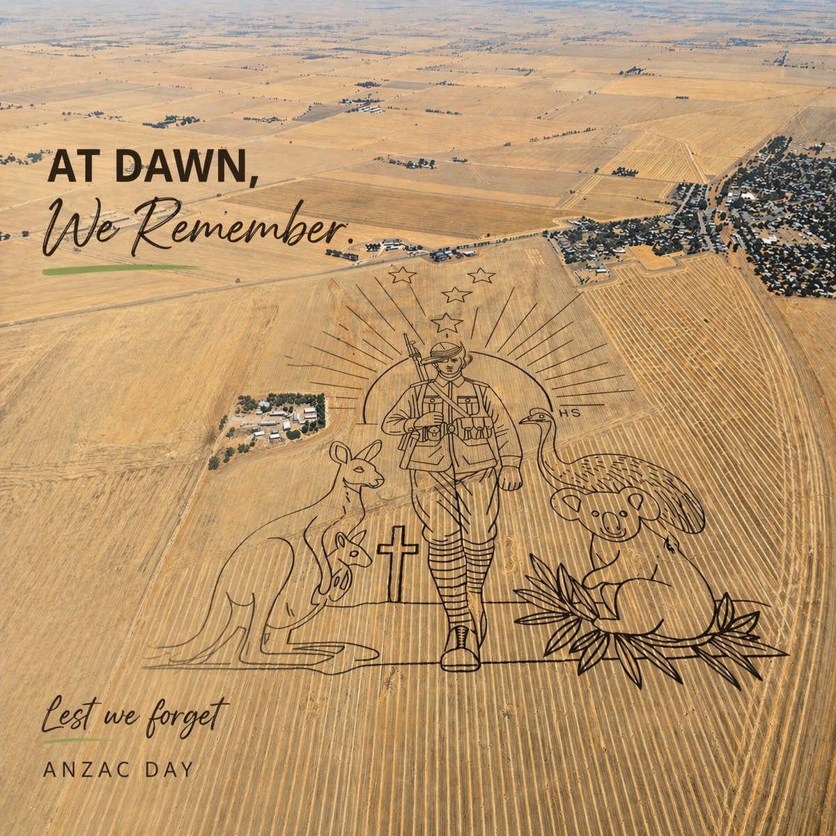 Bestfarmingau's tweet photo. At dawn, we remember.

Today we honour the courage, sacrifice, and service of Australian and New Zealand men and women who have served, and those who never came home.

Across this land, their legacy lives on.

Lest we forget.

📸 Harrison Schuster, SA

#AnzacDay #LestWeForget https://t.co/Owuqnaifpl