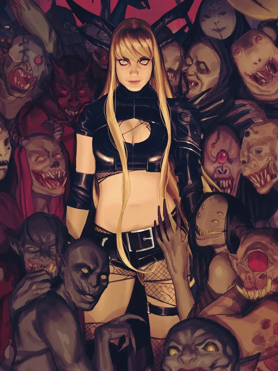 cimerians's tweet image. Magik cover art by Joshua Swaby
#Xmen #comics